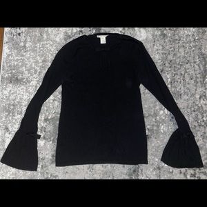 Nanette Lepore Bell Sleeve Top